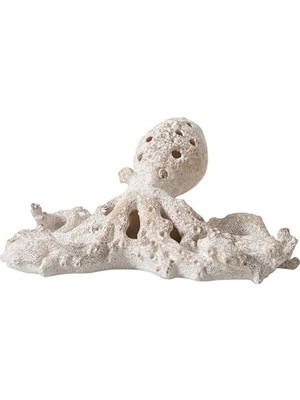 Polpo Beyaz Biblo 28X24X12CM