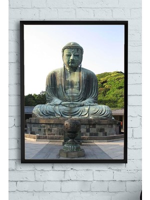 (PSTER11463) Büyük Kamakura Çerçeveli Tablo (50X70CM)