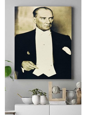 (PSTER15012) Atatürk Kanvas Tablo 50 x 70