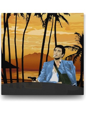 Al Pacino Tablosu - 90X90CM