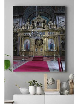 (PSTER16622) Kilise Kutsal Mekan Kanvas Tablo 4 21 x 30