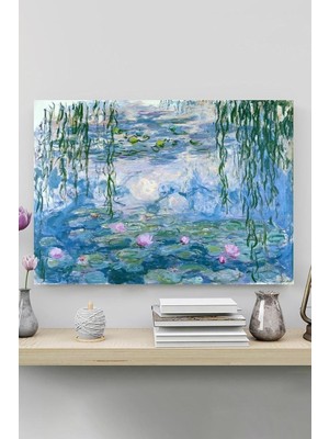 (PSTER20357) Water Lilies - Nilüferler - Claude Sanatsal Poster 90 x 130
