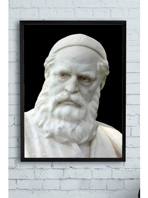 (PSTER12883) Ömer Hayyam Bilimsel Çerçeveli Tablo (50X70CM)