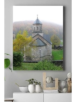 (PSTER16892) Manastır Kutsal Mekan Kanvas Tablo 2 40 x 60
