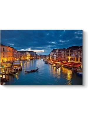 Venice Canal Tablosu 45 x 30