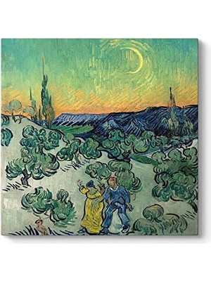 Vincent - Alacakaranlıkta Yürüyüş Tablosu 30 x 30