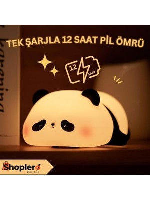 Gece Lamba, LED Yumuşacık Sevimli Lamba, Çocuklar Için Gece Lambası, Silikon Işığı, Kısılabilir Kız Bebek Yatak Odası Gece Lambası, Emzirme Kreş Dekoru Için Şarj Edilebilir