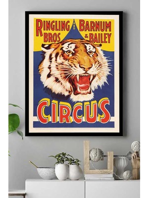 (PSTER15605) Circus Kanvas Tablo 40 x 60