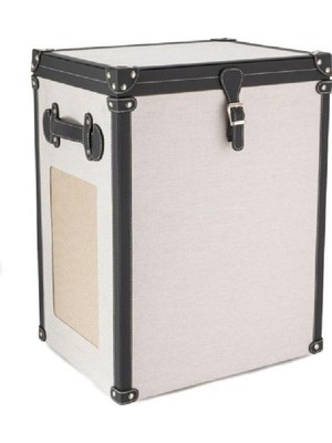 Banyo Çamaşır Sepeti Bej Renk 585X390X450 mm