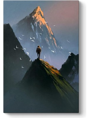 Dağın Zirvesi Tablosu 50 x 75