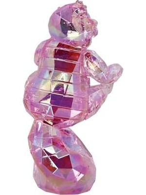 Facets Alice Harikalar Diyarında Cheshire Kedi Heykelcik, 9,78 Cm, Pembe