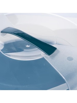 Geçmeli Kilitli, Kapaklı ve Kulplu Yaş Pasta, Kek Taşıyıcı, Mutfak Saklama Için Yuvarlak, Bpa Içermeyen Kek Fanusu, Börek, Çörek Saklama Kabı,, Turta Taşıma Kutusu (1, Yeşil, 12×28)