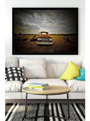 (PSTER15757) Dodge Araba Kanvas Tablo 30 x 40