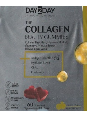 The Collagen Beauty Gummies Çiğnenebilir, Jel Form (2 Paketi)