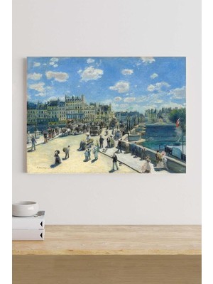(PSTER18967) Pont Neuf - Auguste Renoir Sanatsal Kanvas Tablo 50 x 70