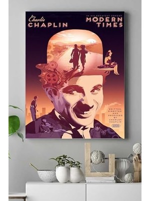 (PSTER15575) Modern Times Film Afişi Kanvas Tablo 21 x 30