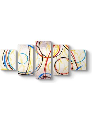 Ringers Renkli Tablosu 127 x 56-5 Parçalı