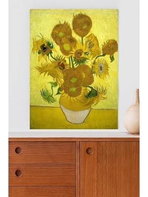 (PSTER19996) Ayçiçekleri - Sunflowers - Sanatsal Poster 30 x 40