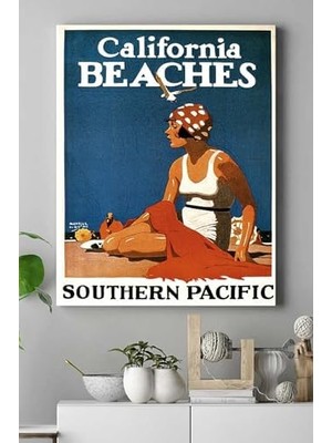 (PSTER15453) California Manzara Kanvas Tablo 50 x 70