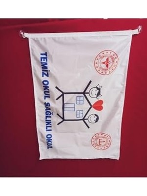 Zc Bayrak Temiz Okul Bayrağı 70X105