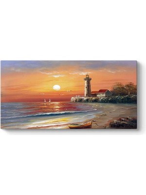 Deniz Feneri Tablosu 160 x 80