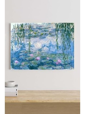 (PSTER19158) Water Lilies - Nilüferler-Claude Sanatsal Kanvas Tablo 50 x 70
