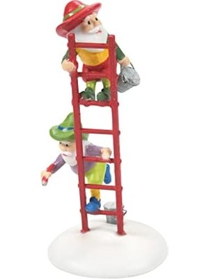 Department 56 Village Pole Serisi Parlak Vurgular, Köy Figürü, 9,5 Cm, Çok Renkli
