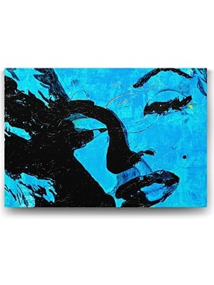 Marilyn Monroe Pop Art Tablo - 90X60CM
