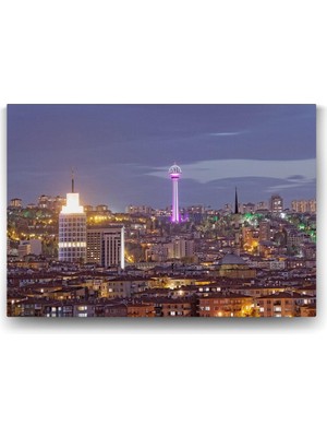 Ankara Atakule Tablosu - 100X70CM