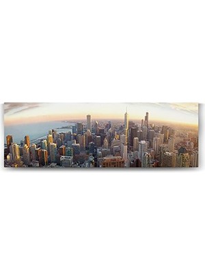 Skyline Tablosu - 150X50CM