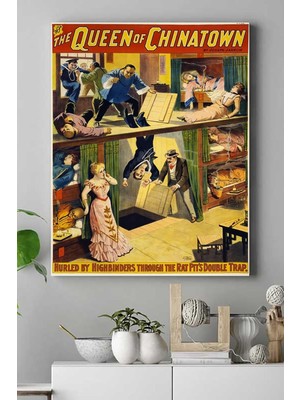 (PSTER15591) The Of Chinatown Kanvas Tablo 50 x 70