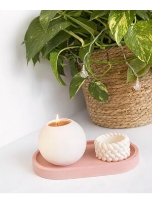 Adena Ev Dekorasyonu Obje Küre Tea Light Mumluk