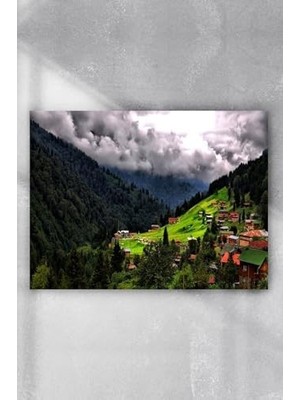(PSTER9013) Ayder Yaylası Manzara Poster (40X60CM)