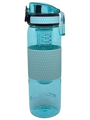 530ML Silikon Gövdeli Detoks Aparatlı Tritan Su Matarası