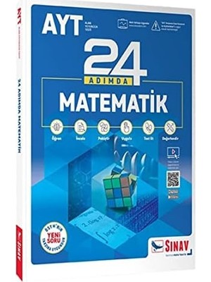 Yks Ayt Matematik 24 Adımda Konu Anlatımlı Soru Bankası