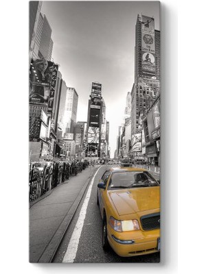 New York Taksi Tablosu 40 x 80