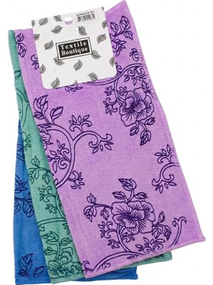 Textile Boutique Desenli Kumaş Üçlü Set – Premium Ev Tekstili