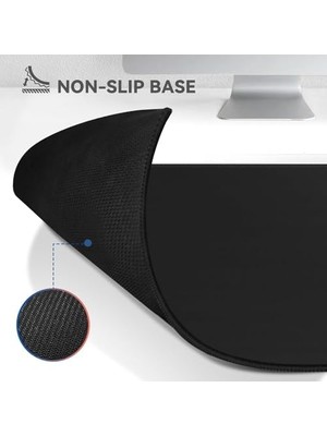 Skygo Süper Kalite 90X40 Büyük Boy Xxl Mouse Pad Kauçuk Alt Taban, Yumuşak Kumaş Oyuncu Mousepad, Bilgisayar ve Dizüstü Bilgisayar Uyumlu 90 40 Mouse Pad (Düz Siyah)