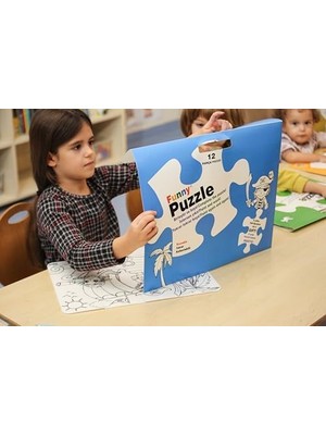Skygo Akademi Çocuk Mat Washable Puzzle Adası