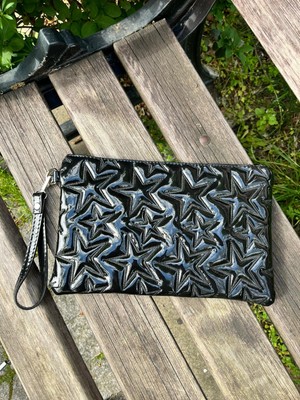 Butik Olea Trend Yıldız Desenli Clutch Çanta