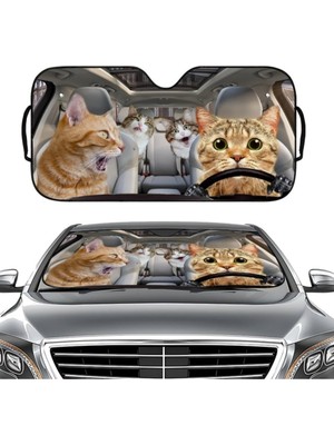 Empressco MOD10 Araba Ön Cam Güneşliği Baskılı Metalize Parlak Alüminyum Katlanabilir Oto Güneşlik (130X70CM) - Fiyatı, Yorumları