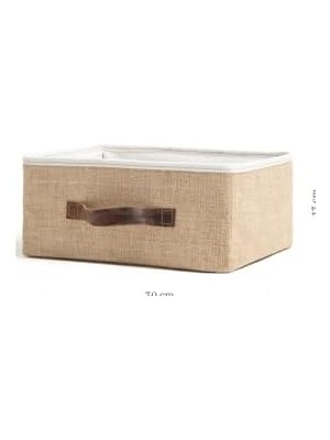 Skygo Jüt Dolap Içi Organizer Takı, Makyaj, Banyo, Ofis Düzenleyici Saklama Kutusu Organizer 30X23X13 cm