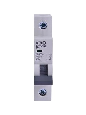 Skygo 4VTB-1B32 Otomatik Sigorta 4,5ka B Tipi 1 Kutup 32A