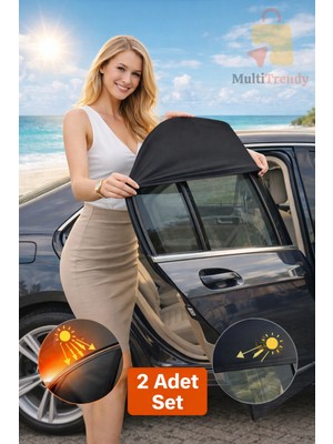 Empressco Hasby 2 Adet Araba Yan Cam Güneşlik Oto Güneşlik Perde Arka Cam Perdesi Anne Bebek Çocuk Seyahat Emzirme Örtü - Fiyatı, Yorumları