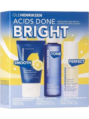 Ole Henriksen Acids Done Bright Cilt Bakım Seti 3 Parça