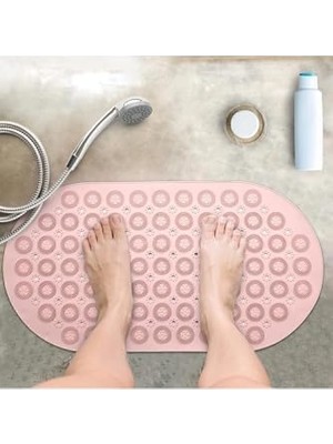 Kaydırmaz Duşakabin Banyo ve Duş Paspası Masajlı 87 Adet Vantuzla Yapışır 37 x 69 cm BNYSTISGSTORE28