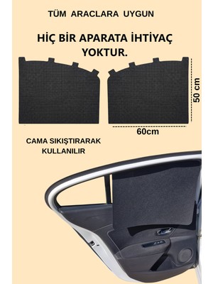 Empressco Kaşıkbey Side Glass 2 Adet Oto Yan Cam Güneşlik Perde Tüm Araçlara Uygun Montaj Gerektirmez Güneş Önleyici Anne Bebek Emzirme Perdesi Araba Güneşlik - Fiyatı, Yorumları