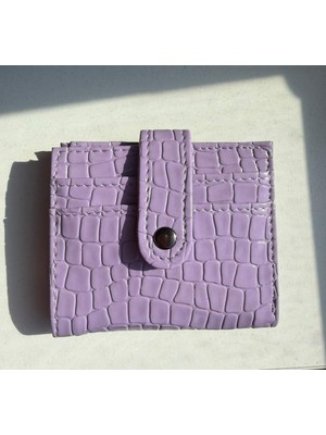 Butik Olea Kroko Desenli Kadın Cüzdan
