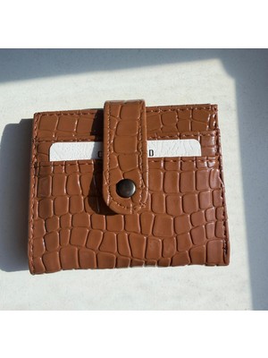Butik Olea Kroko Desenli Kadın Cüzdan