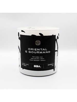 Oriental & Gourmand - Oryantal & Gurme Dekoratif Desenli Soya Mumu I 300 gr (Renkli)